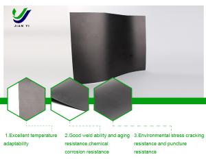 Quality Permeable Material HDPE Smooth Geomembrane For Filtration And Isolation for sale