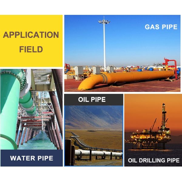 LASW Heavy wall thickness 600mm diameter pipe
