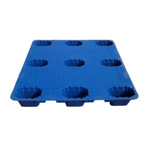 Nine Feet Plastic Shipping Pallets Plastic Rackable Pallets SGS Approval