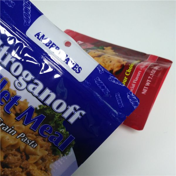 250g 500g 1kg Snack Bag Packaging Stand Up Zipper Top Bag For Nuts Snack Food