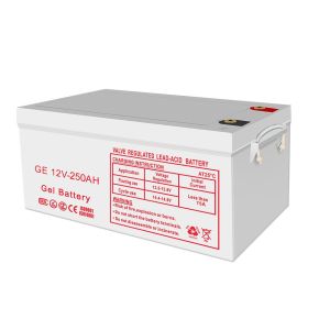 China IEC 61215 12V 250AH Gel Solar Battery AGM Gel Battery on sale