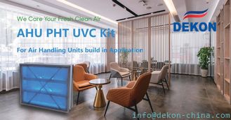 China PHT UVC Kit for AHU with UV lamp 254nm, UV air disinfection and sterilization for air handling units to fight with covid supplier