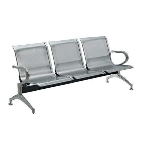 Quality 3 seats China Stainless Steel Airport Chair for sale