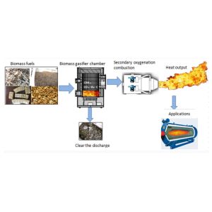 Coal Boiler Biomass Gasifier Plant 380V Biomass Briquette Machine OEM