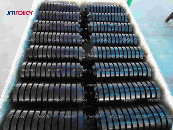Buy Precision Engineered Impact Roller Minimizing Vibration And Optimizing Belt Tracking at wholesale prices