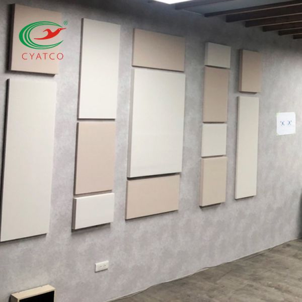 Multipurpose Sound Panel Fabric , Odorless Polyester Fiber Acoustic Panels