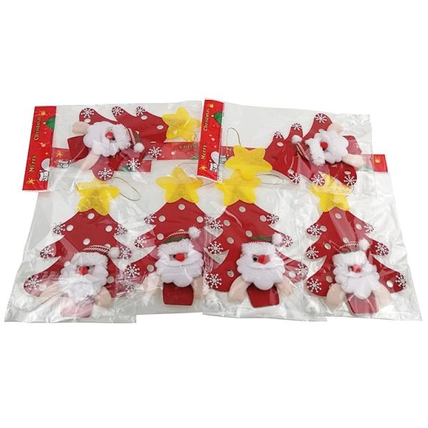 Felt Ornament Santa Claus Christmas Party Crafts 2mm Thickness