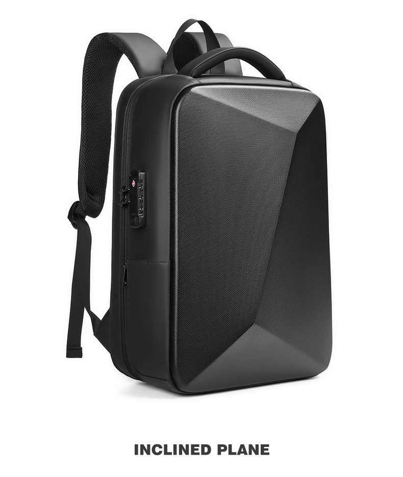 OEM ODM Waterproof Hard Shell Backpack 15.6inch Usb Laptop Backpack