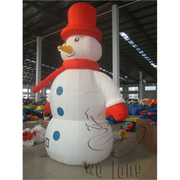 Outdoor inflatable snowman, Christmas inflatables for sale
