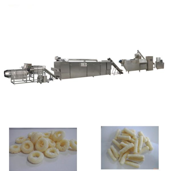 Puff Corn Snacks Extruder Machinery 