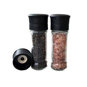 Quality Ceramic 139MM 152g 100ml Salt And Pepper Grinder Set for sale