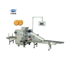 Quality Skywin Automatic Snack Biscuit Making Machine Electric Biscuit Maker for sale
