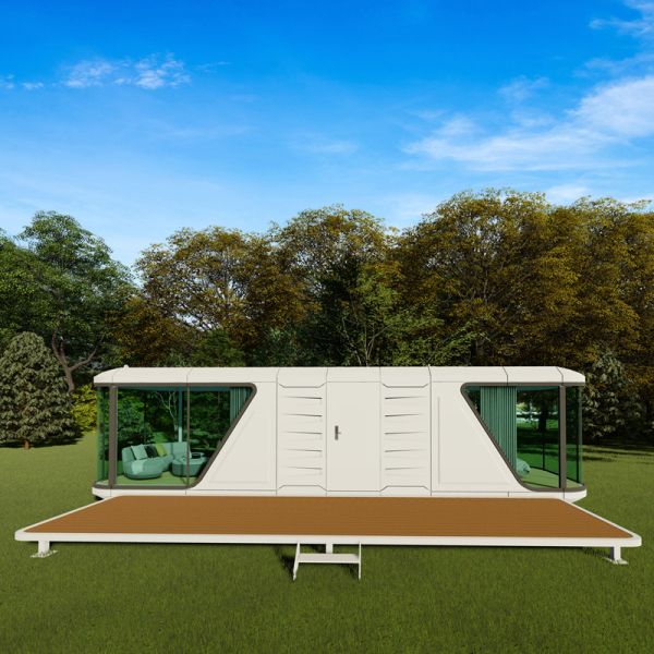 Mobile Luxury Modern Big Capsule House With Kitchen Factory Wholesale