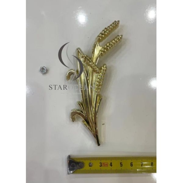Gold Plated High Quality Metal Decorative Funeral Urn Hardware SGS Certified UD04