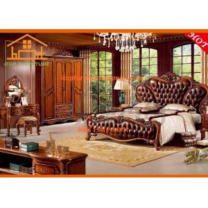 Quality Online American style antique luxury cheap bedroom furniture sets for sale