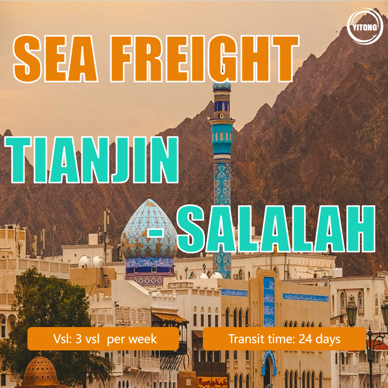 China Sea Shipping From Tianjin To Salalah Port , Oman on sale