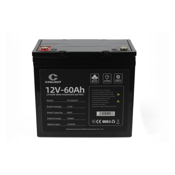 12v 60ah Lithium Iron Phosphate Battery For Motorhome Solar System