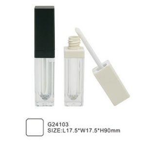 China Wholesale Cosmetic Lip Gloss Bottle White Lip Gloss Tube on sale