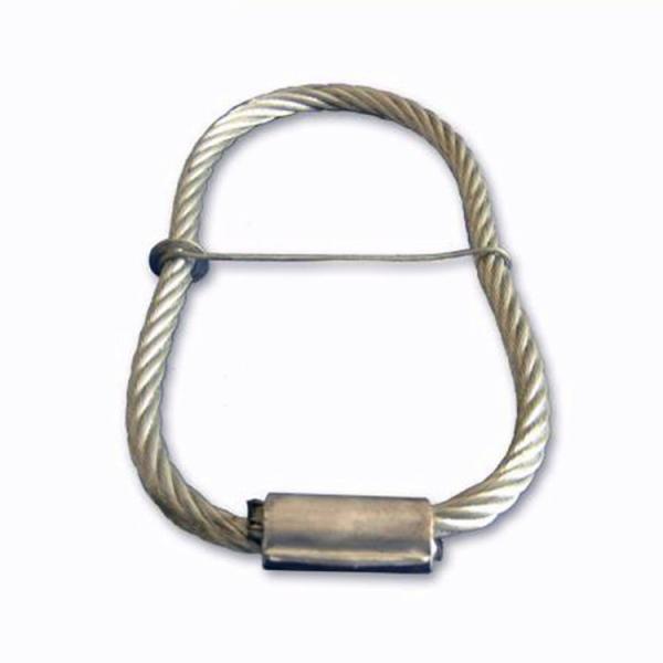 Lifting Galvanized Steel Cable Assembly Cast In Loops For Concrete Application