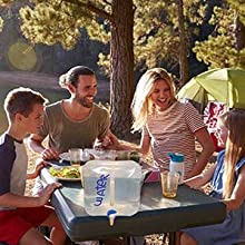 Collapsible water container,camping water jug,water storage,water container spigot,5 gal,portable