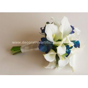 10 Heads Calla Lily Artificial Silk Flowers Fake Flower Bouquet