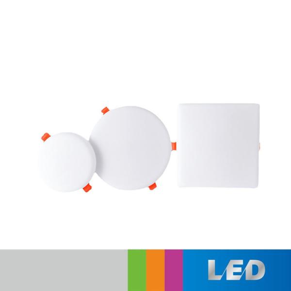 10W Round Rimless Panel LED Light 100mm Diameter For Convention Center