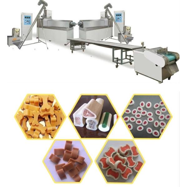 300KG/H Dog Chews Machine Corn Starch Wheat Raw Material