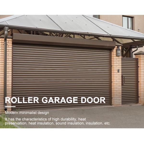 2025 Modern Automatic Industrial Sectional Pedestrian Door Good Price Bifold Garage Door Wholesale Electric Garage Door