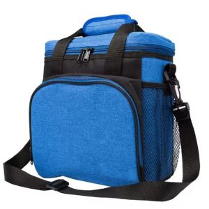 Insulated Lunch Bag Office Stylish Polyester Fitness Waterproof Reusable Thermal