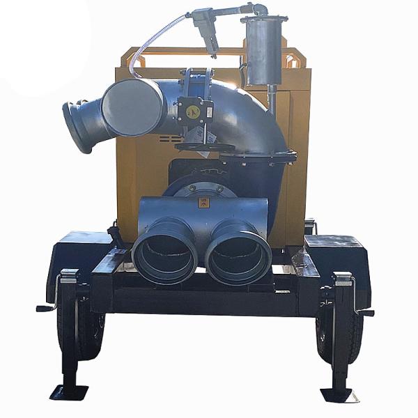 Mobile Water Pump Agricultural Irrigation Self Priming Pump Diesel Engine Water Pump