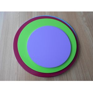Colourful Polished Round Aluminum Plate Anodized Aluminum Discs Non - Stick