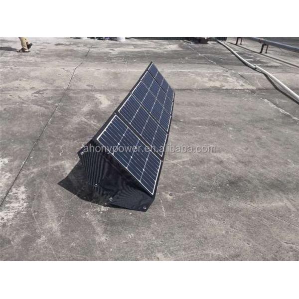 Marine 120w Folding Solar Panel Kit Blanket Type Charger For Solar Generator Power Bank