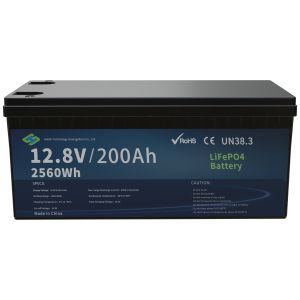 12V 200Ah Lithium Boat Starting Battery Lightweight Rechargeable