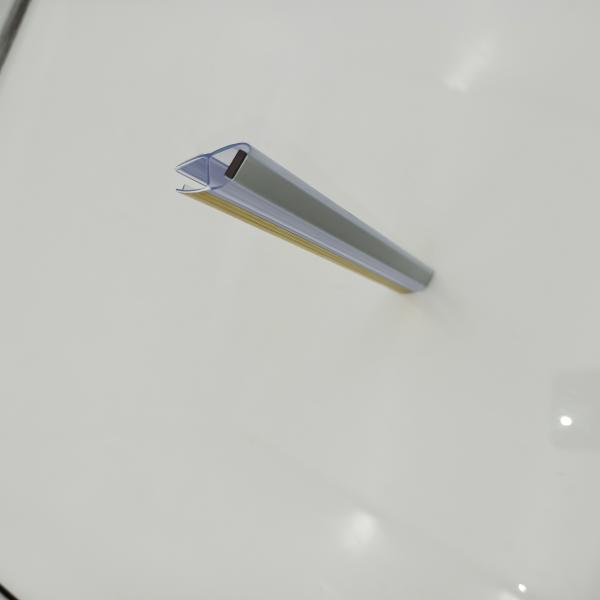 Frameless 6-12MM Tempered Glass Shower Door Sealing Strip with Waterproofing PVC Seals