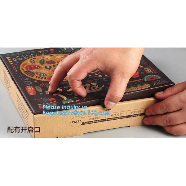 Take out Food Packing food containers Biodegradable Lunch Box Disposable Kraft Paper Box,brown kraft paper food box / Wh