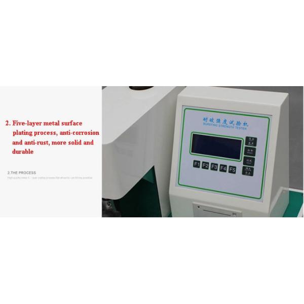 Textile Carton Cardboard Paper Automatic Bursting Strength Test Machine