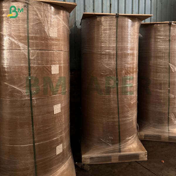 55gsm High Whiteness Thermal Heat Sensitive Coating Paper In Roll For Logistics & Shipping Labels