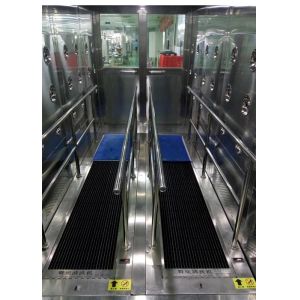 Quality Environmentally Friendly Sole Cleaning Machine In Air Shower Room for sale