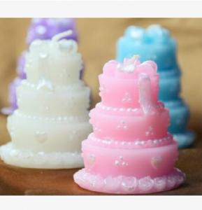 China New creative promotion gift product wedding gift party festival cake candle on sale