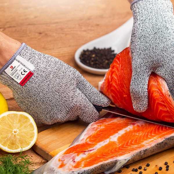 High Pressure XXS Cut Resistant Work Gloves No Cut For Food Processing