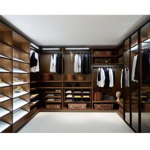 Quality Walk In Modern Wardrobe Closets Bedroom Furniture for sale