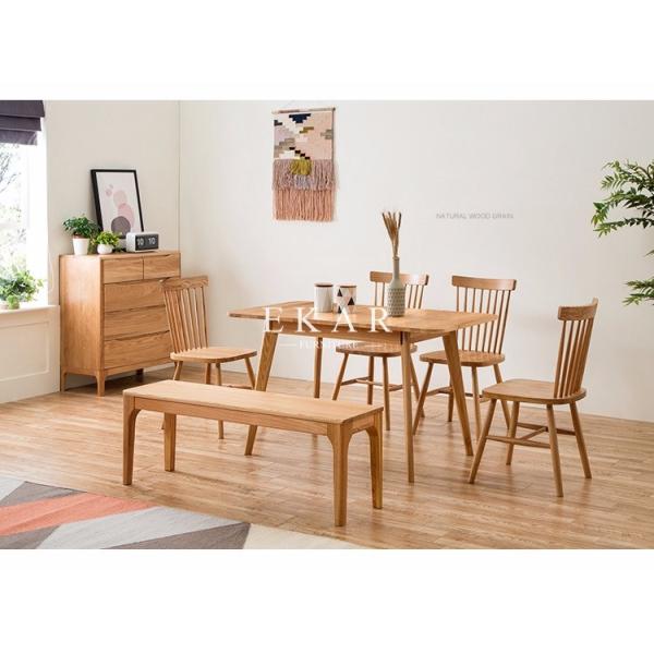 Dining Chair Wood Made In China Hotel Home Furniture Northern Europe
