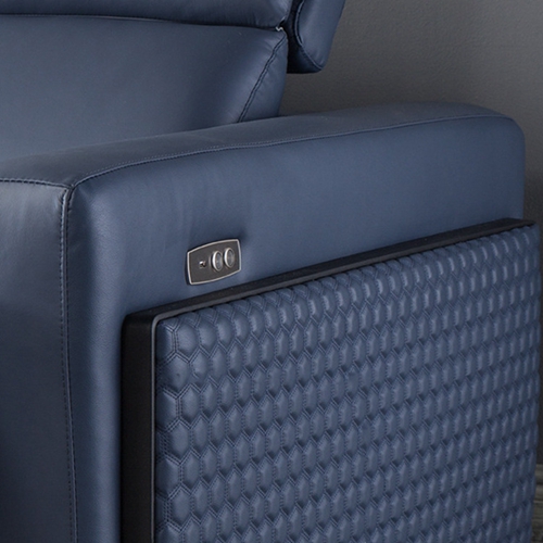 BN Leather Functional Sofa Italian Minimalist Sofa with Multi-Function Features recliner Chair multi-functional Sofa