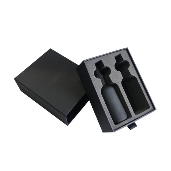 C1S C2S Essential Oil Roller Packaging Foldable Gift Boxes With Ribbon Eva Foam