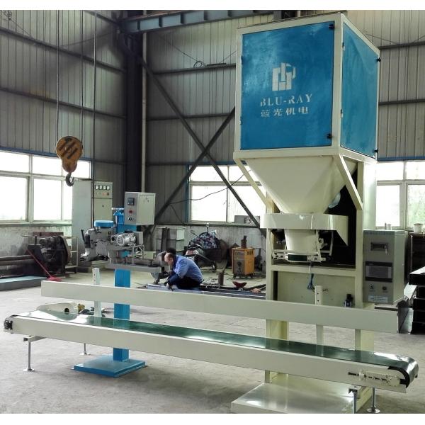 CE Pneumatic Driven 25kg Bagging Machine For Fish Feed