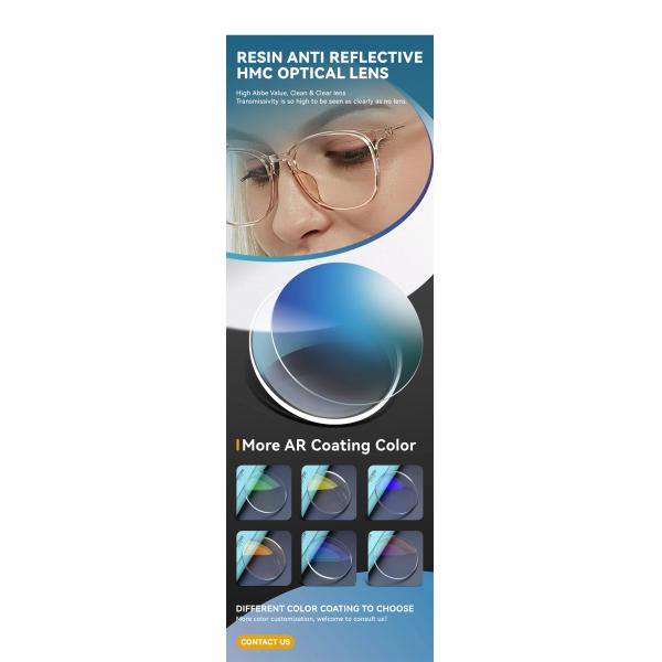 mineral white glass lenses 1.49 1.56 1.61 1.67 1.74 high index optical lens