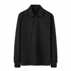 Oem Factory Manufacturer Custom Logo Cotton Turn Down Collar Shirt Pure Color