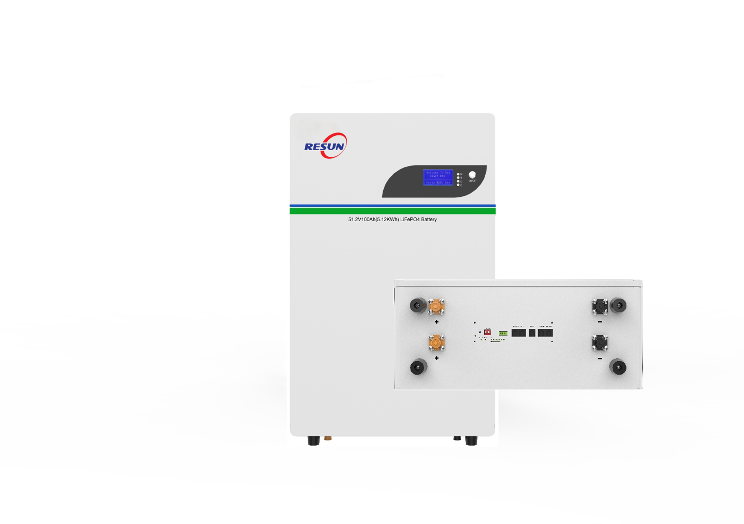 Quality 10.24KWh Long-cycle BMS inverter compatible with battery packs for sale