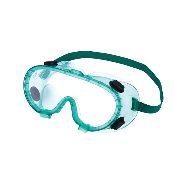 More Features PVC Frame and PC Lens Anti-Scratch Safety Goggles for Workplace Safety