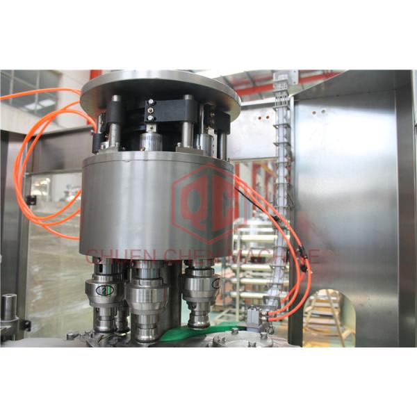 Prepared Juice Bottle Filling Capping Labeling Machines Monoblock Three In One